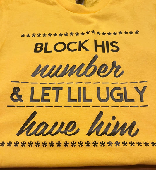 Block his number