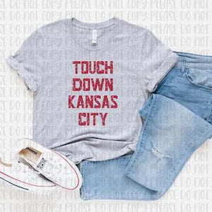 Touchdown Kansas City -Red letters